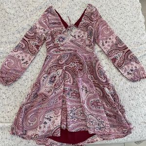 Love Sadie summer dress long sleeve